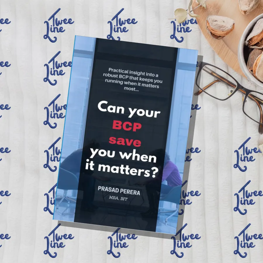 Can Your BCP Save You when It Matters? by Prasad Perera, front cover
