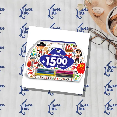 Amazing Pirate 1500+ Stickers &amp;amp; Activity Book