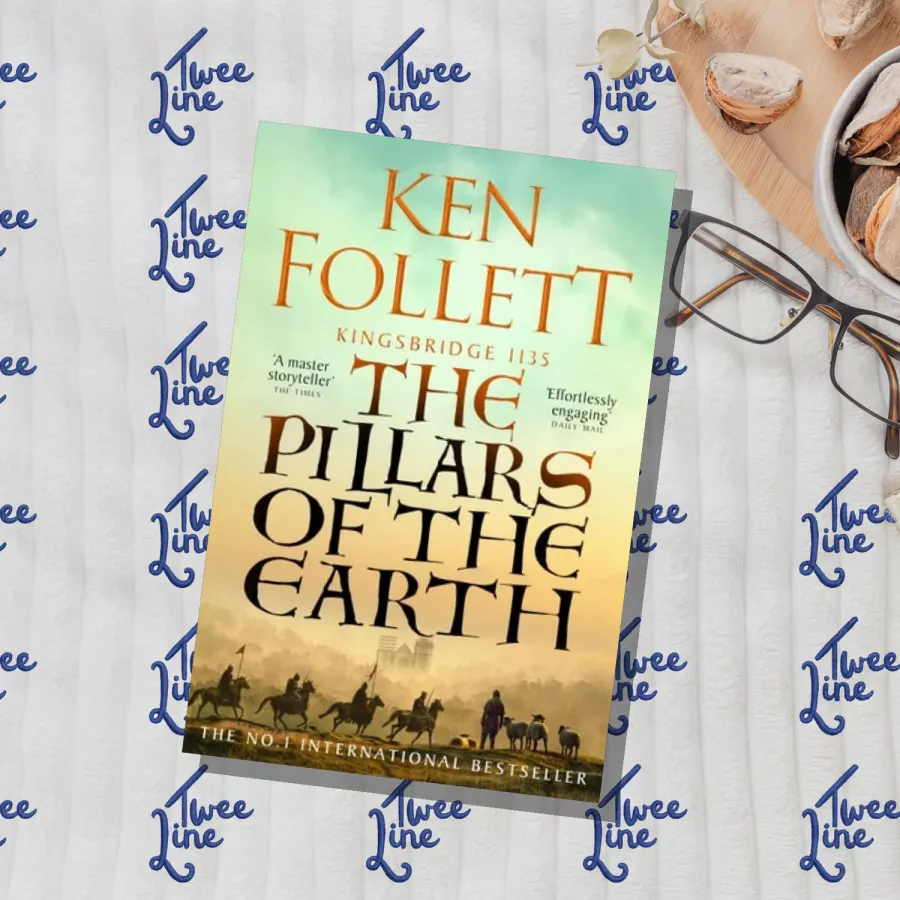The Pillars of the Earth by Ken Follett, front cover