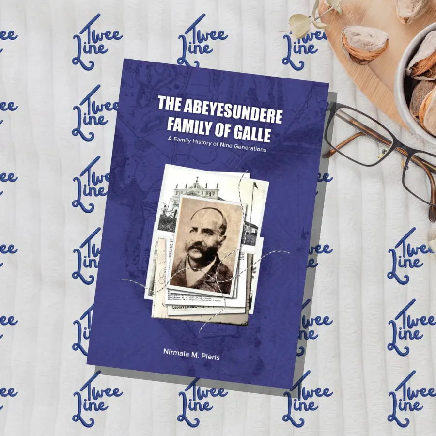 The Abeyesundere Family of Galle by Dr. Nirmala M. Pieris, front cover