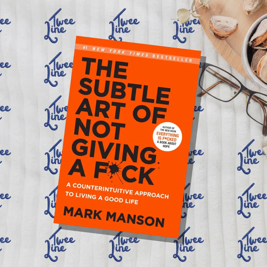The Subtle Art of Not Giving a F*ck: A Counterintuitive Approach to Living a Good Life by Mark Manson, front cover