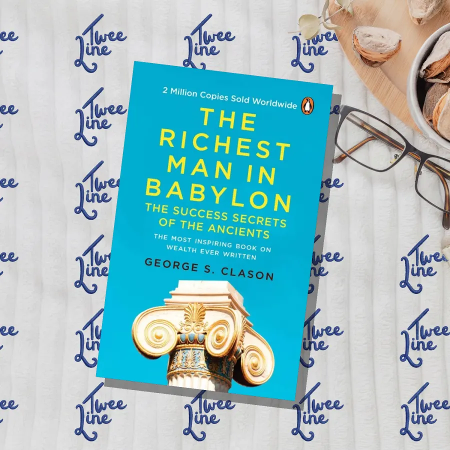 The Richest Man in Babylon (Blue cover - Penguin) by George S. Clason, front cover