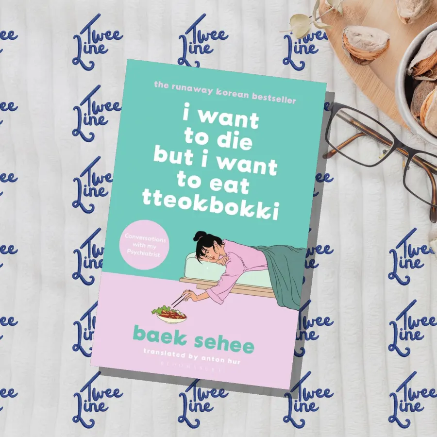 I Want to Die but I Want to Eat Tteokbokki by Baek Sehee, front cover