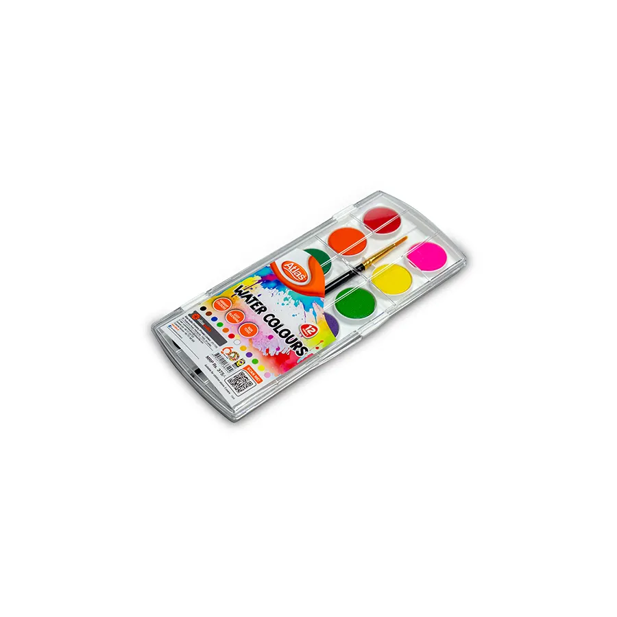 Atlas Water colour cake 12 Colours