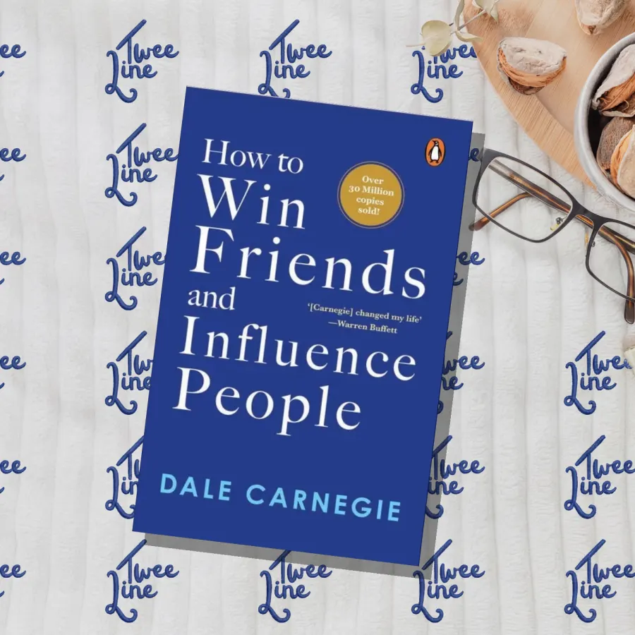 How To Win Friends And Influence People (Blue Cover) by Dale Carnegie, front cover