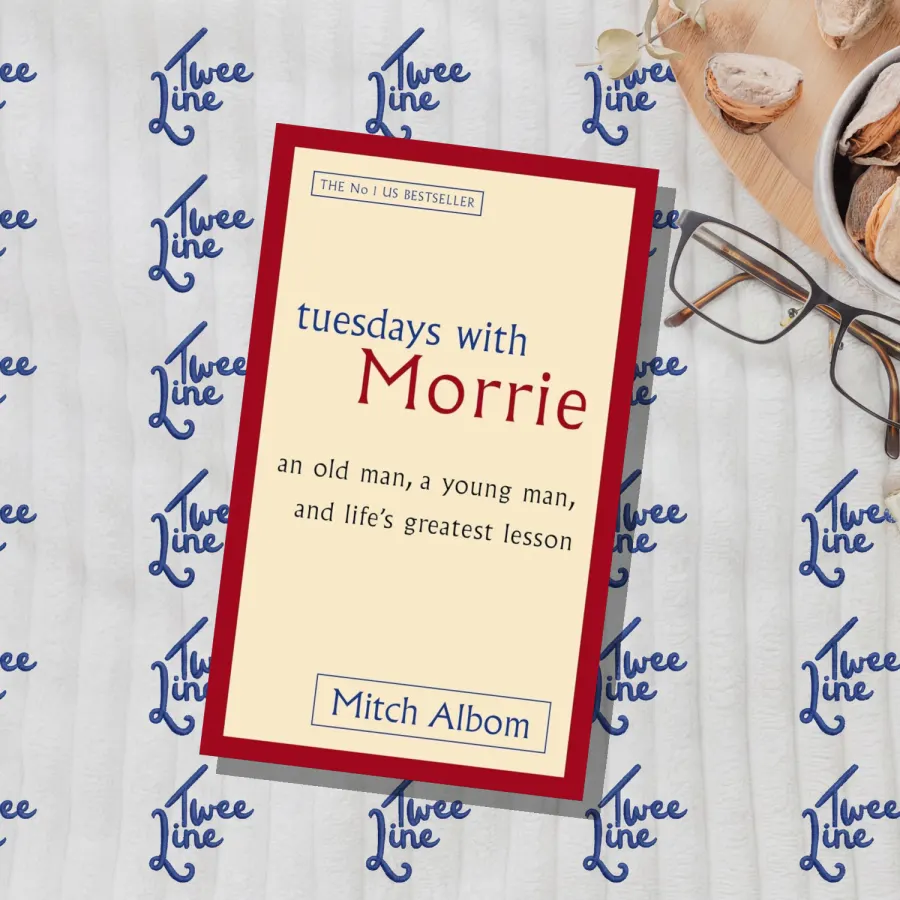 Tuesdays With Morrie: An old man, a young man, and life's greatest lesson by Mitch Albom, front cover