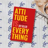 Cover of Attitude Is Everything by Jeff Keller, featuring a bold title and subtitle