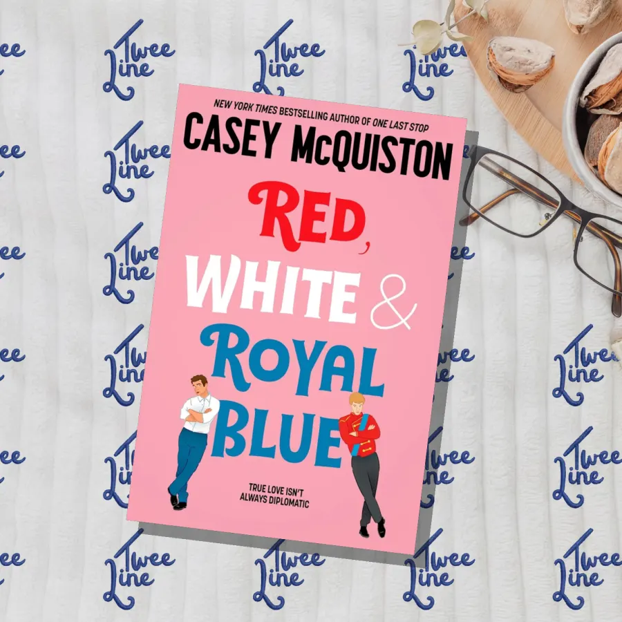 Red, White and Royal Blue by Casey McQuiston, front cover