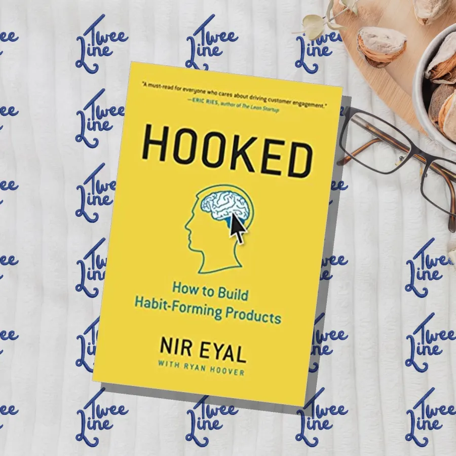 Hooked - How to Build Habit-Forming Products by Nir Eyal, front cover
