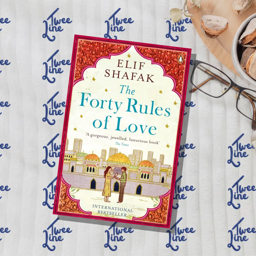 The Forty Rules of Love by Elif Shafak, front cover