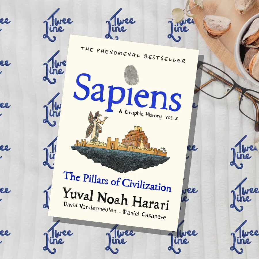 Sapiens A Graphic History, Volume 2: The Pillars of Civilization by Daniel Casanave, front cover