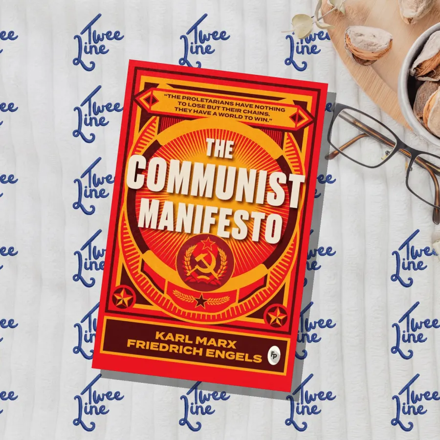 The Communist Manifesto by Friedrich Engels, front cover