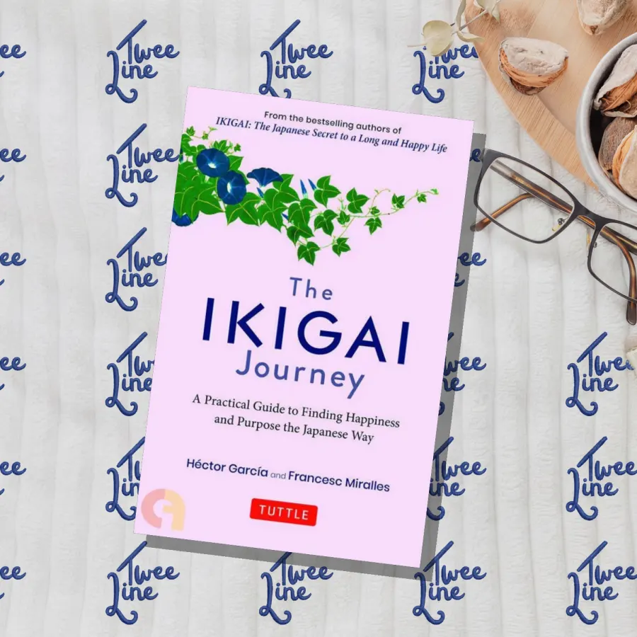 The Ikigai Journey: A Practical Guide to Finding Happiness and Purpose Japanese Way by Francesc Miralles, front cover