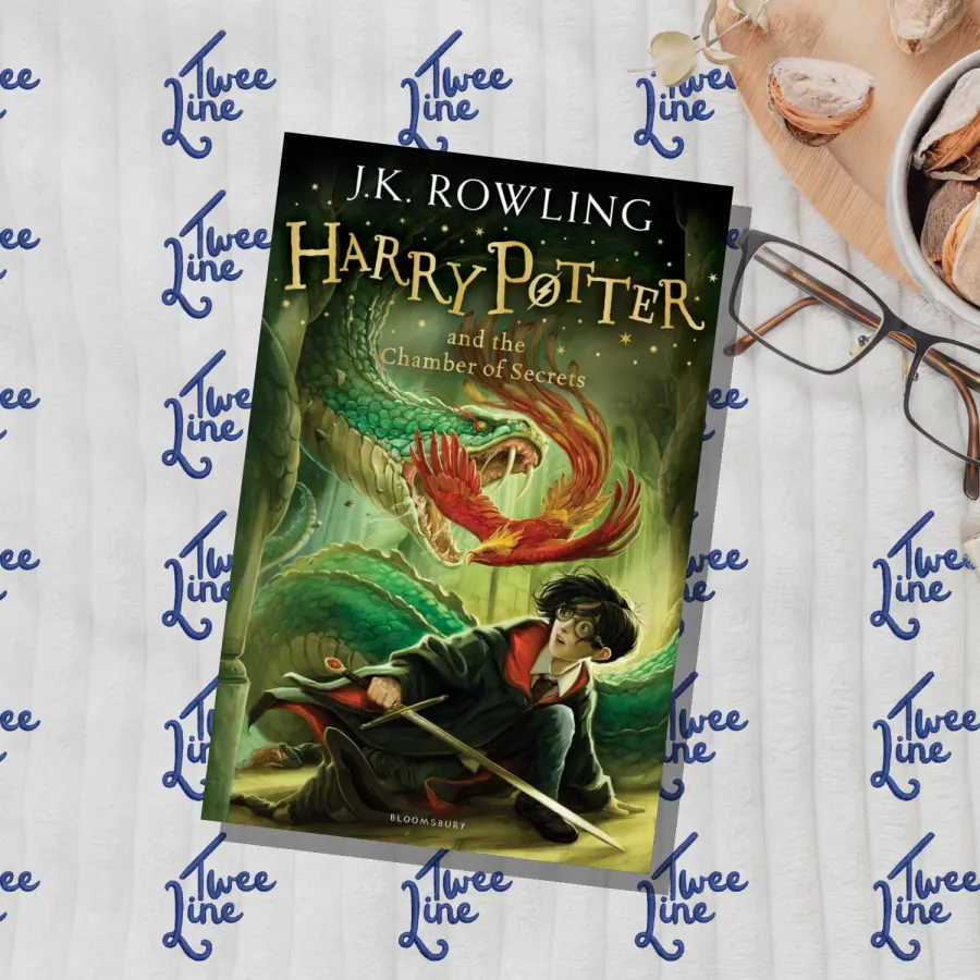 Harry Potter and the Chamber of Secrets by J.K. Rowling, front cover