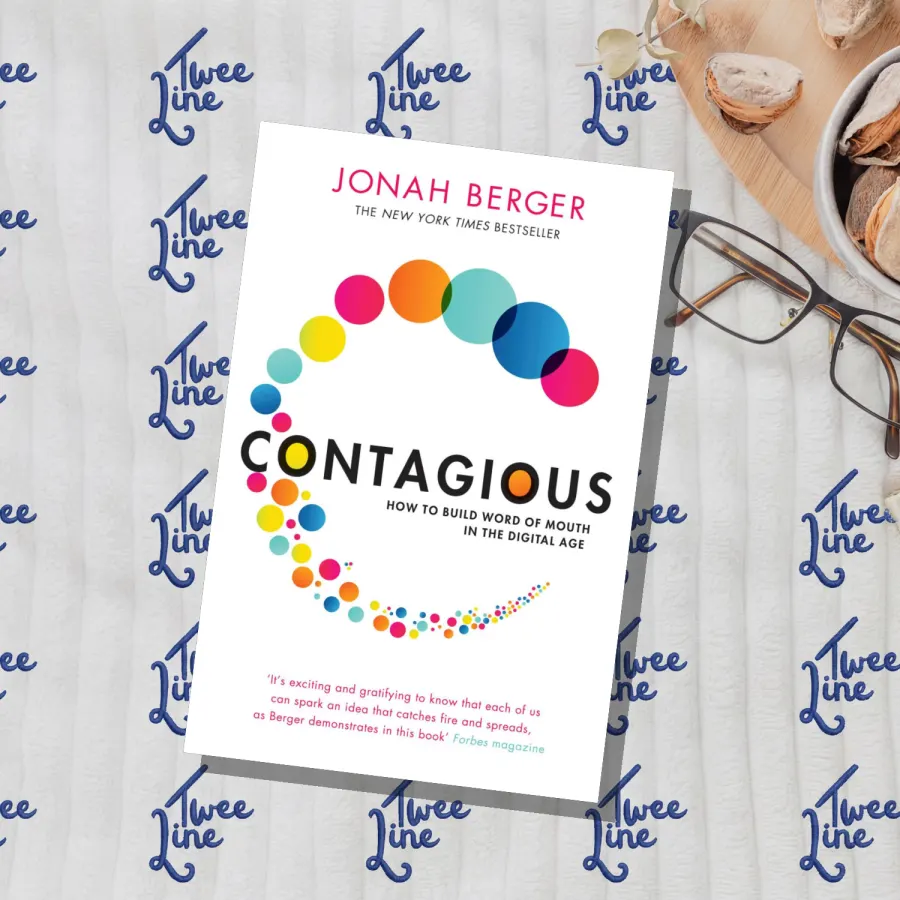 Contagious: How to Build Word of Mouth in the Digital Age by Jonah Berger, front cover