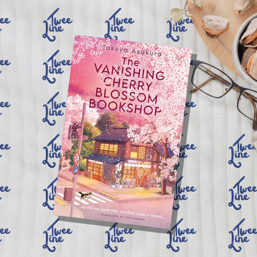 The Vanishing Cherry Blossom Bookshop by Takuya Asakura, front cover