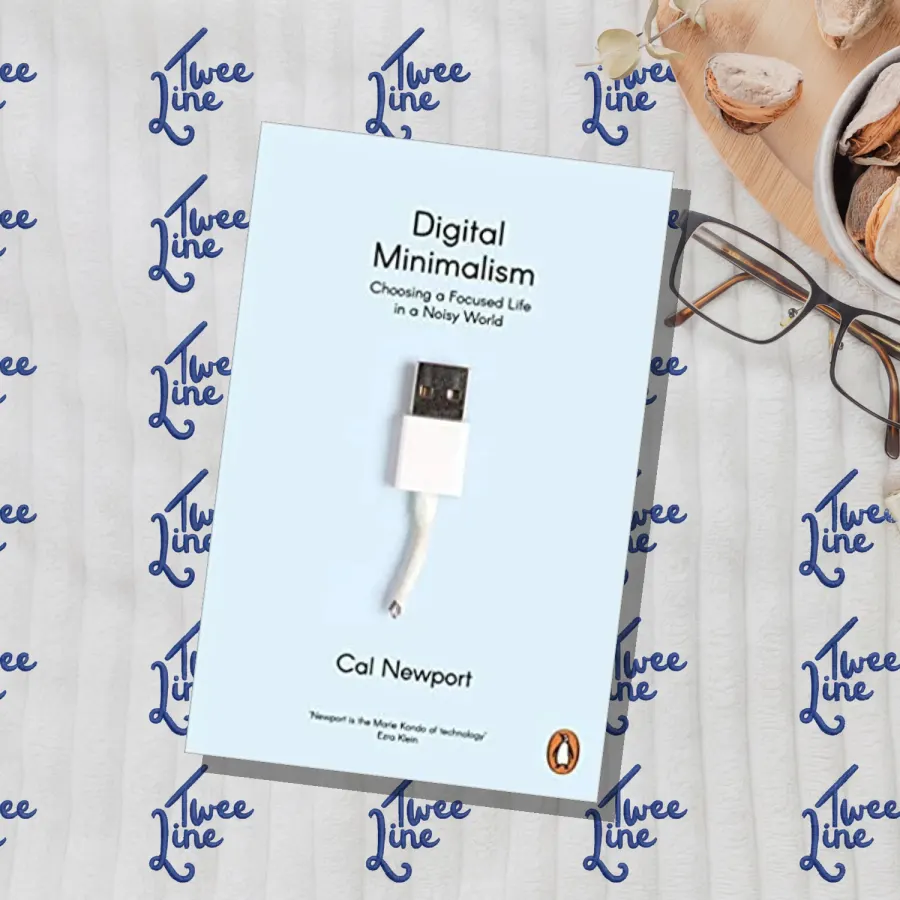Digital Minimalism: Choosing a Focused Life in a Noisy World by Cal Newport, front cover