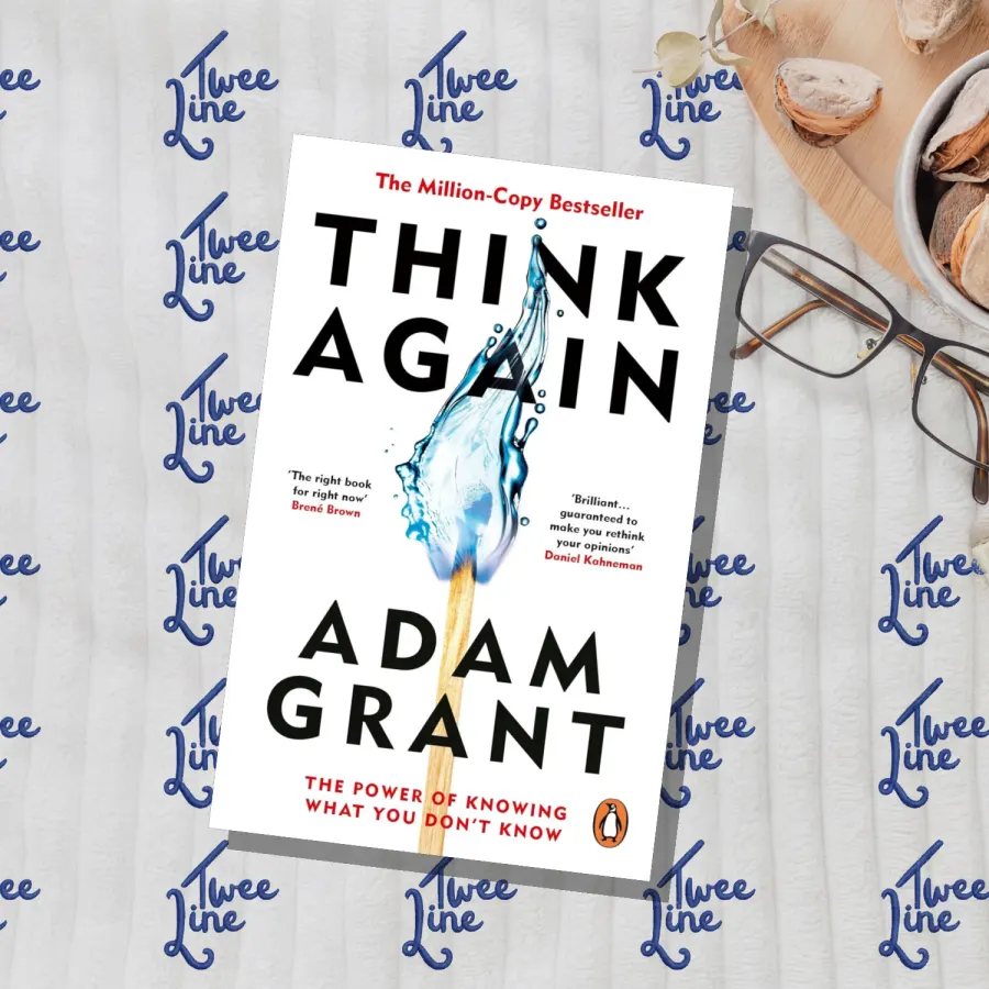 Think Again: The Power of Knowing What You Don't Know by Adam Grant, front cover