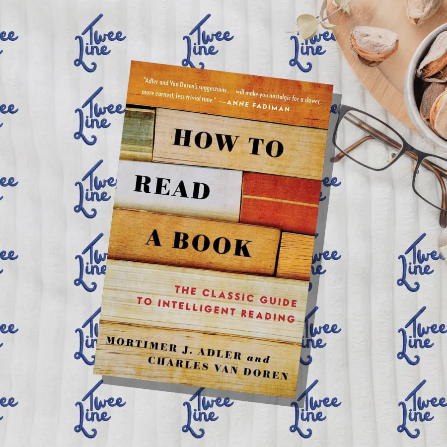 How To Read A Book by Charles Van Doren, front cover