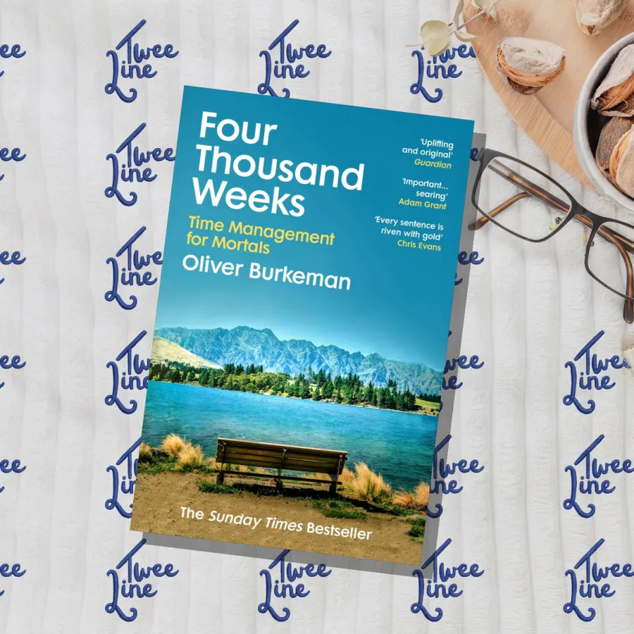 Four Thousand Weeks: Time Management for Mortals by Oliver Burkeman, front cover