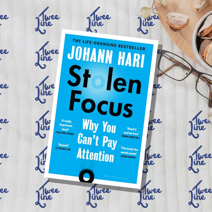 Stolen Focus: Why You Can't Pay Attention by Johann Hari, front cover