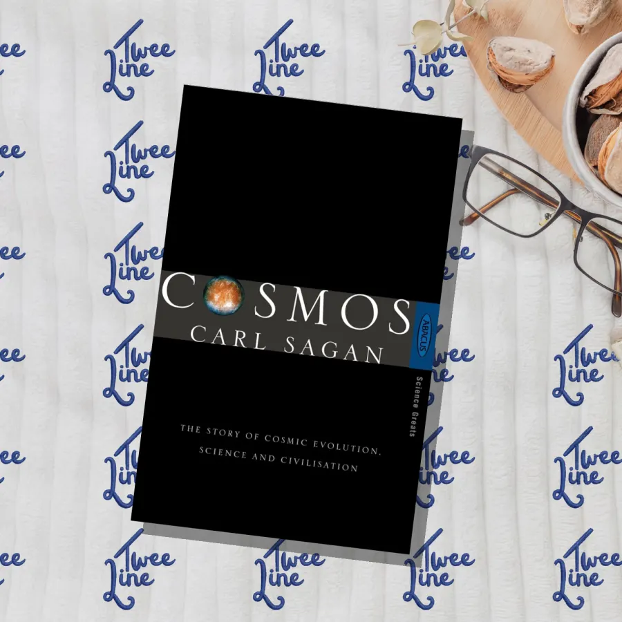 Cosmos by Carl Sagan, front cover