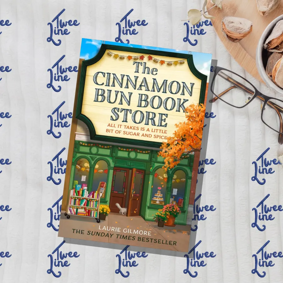 The Cinnamon Bun Book Store by Laurie Gilmore, front cover