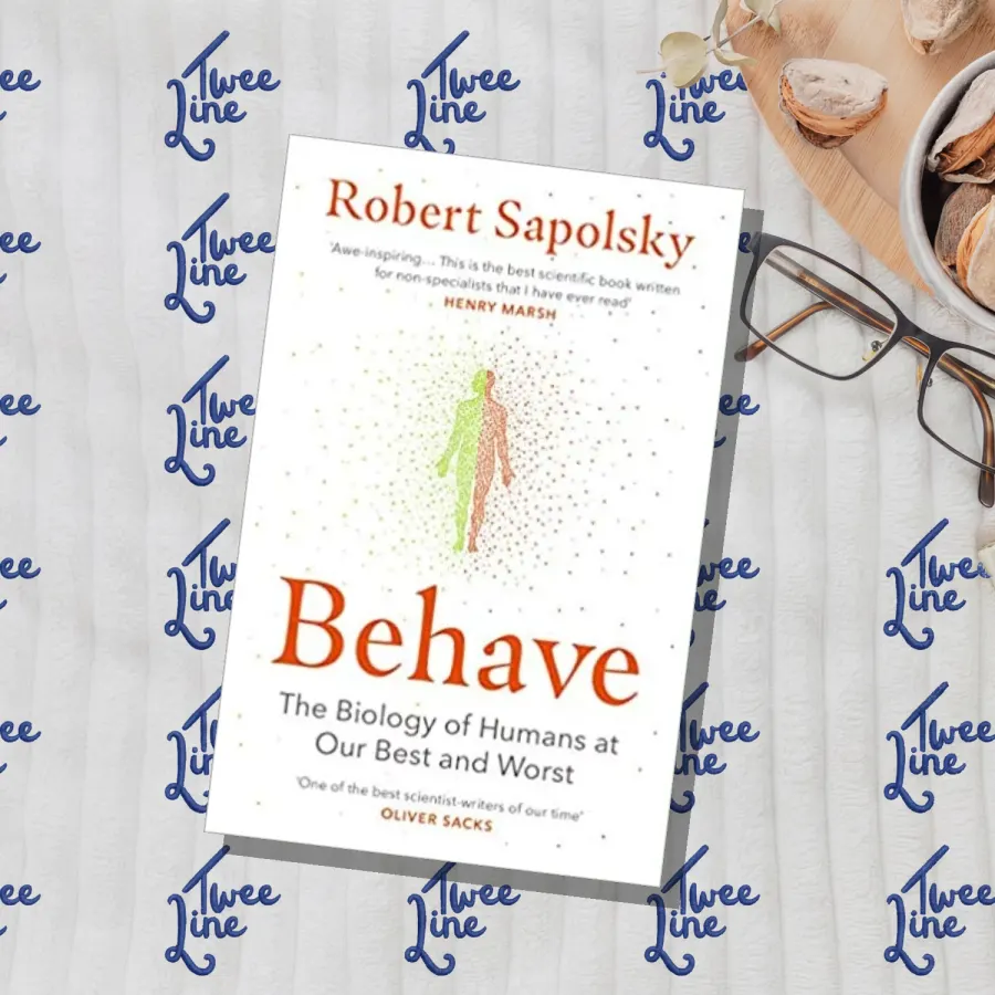 Behave: The Biology of Humans at Our Best and Worst by Robert M. Sapolsky, front cover