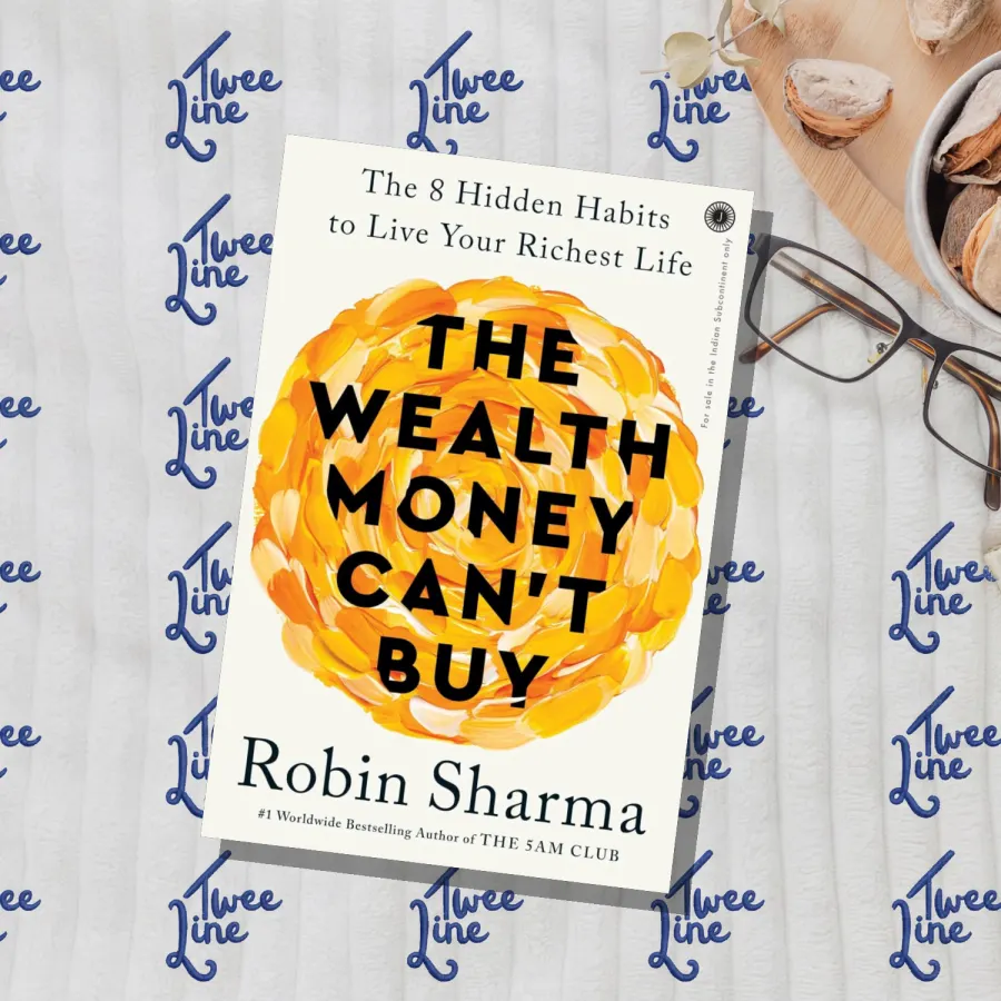 The Wealth Money Can't Buy: The 8 Hidden Habits to Live Your Richest Life by Robin Sharma, front cover