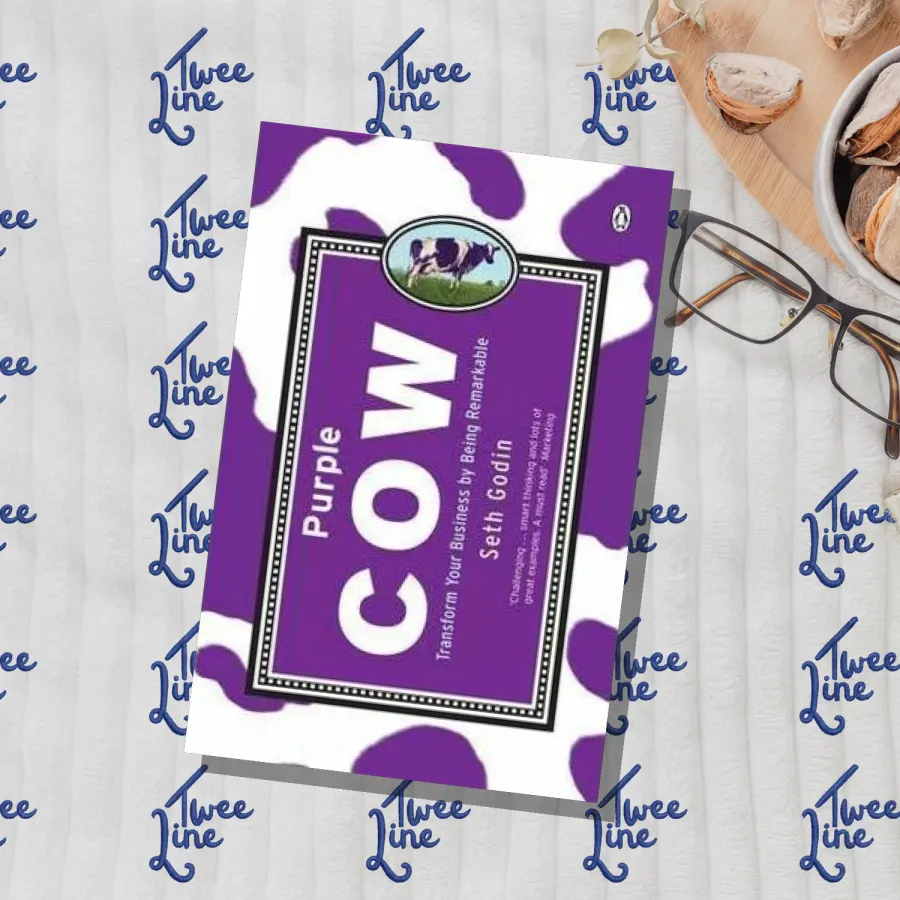 Purple Cow: Transform Your Business by Being Remarkable by Seth Godin, front cover