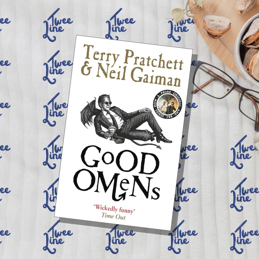 Good Omens by Neil Gaiman, front cover