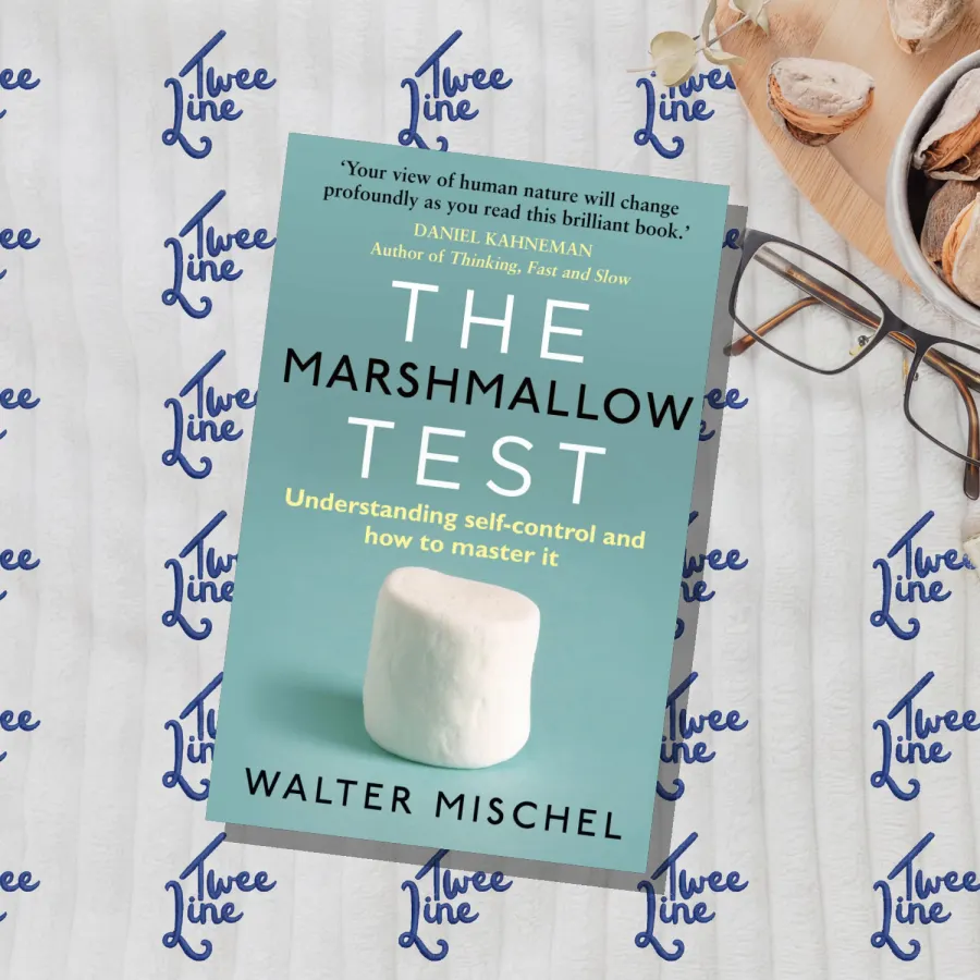 The Marshmallow Test: Understanding Self-control and How To Master It by Walter Mischel, front cover