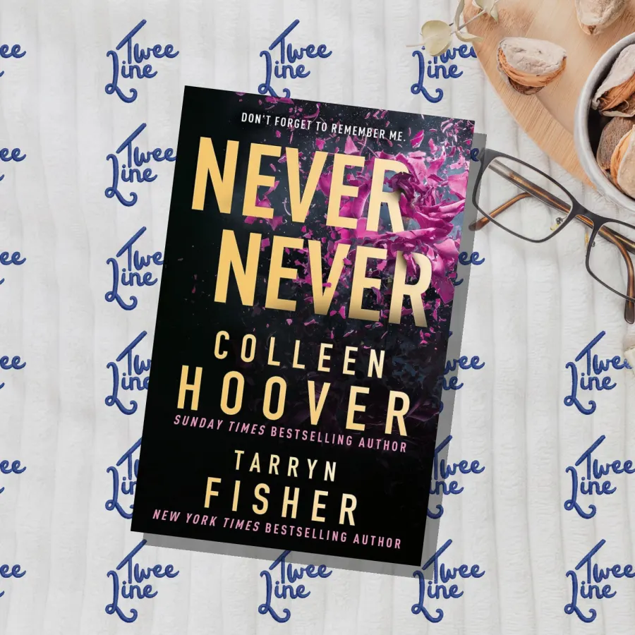 Never Never by Colleen Hoover, front cover