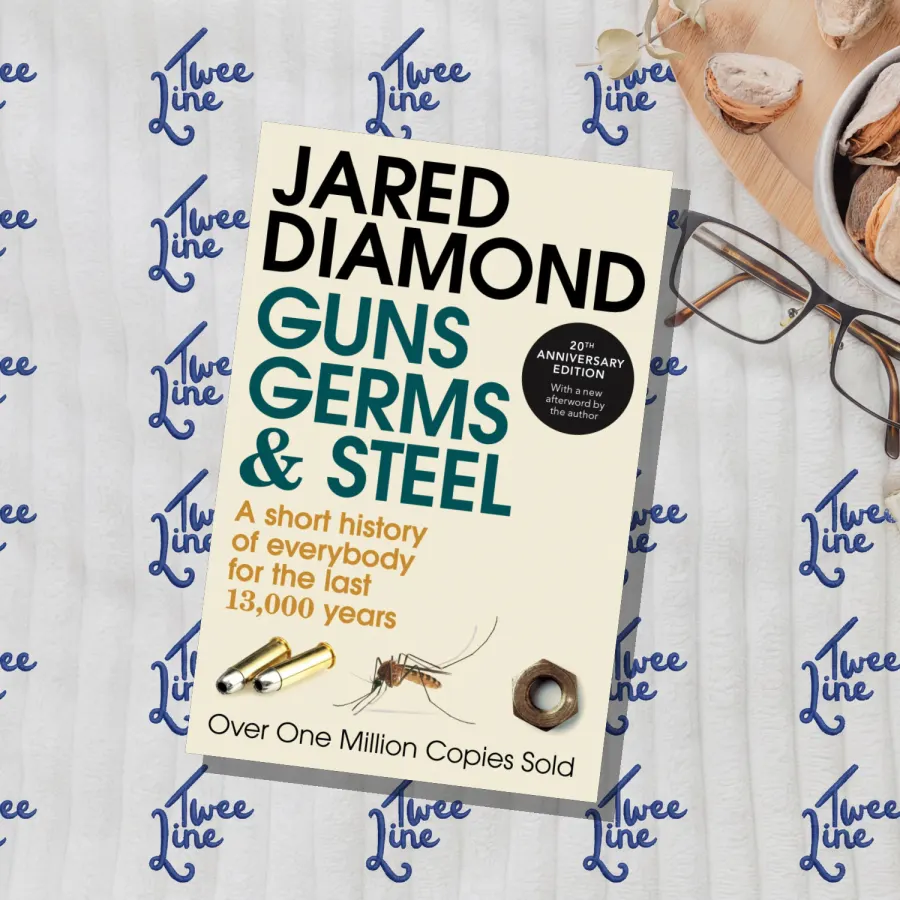 Guns, Germs and Steel by Jared Diamond, front cover