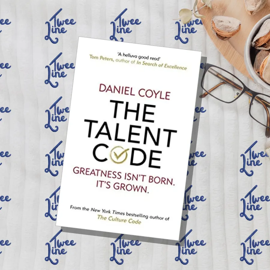 The Talent Code: Greatness isn't born. It's grown by Daniel Coyle, front cover