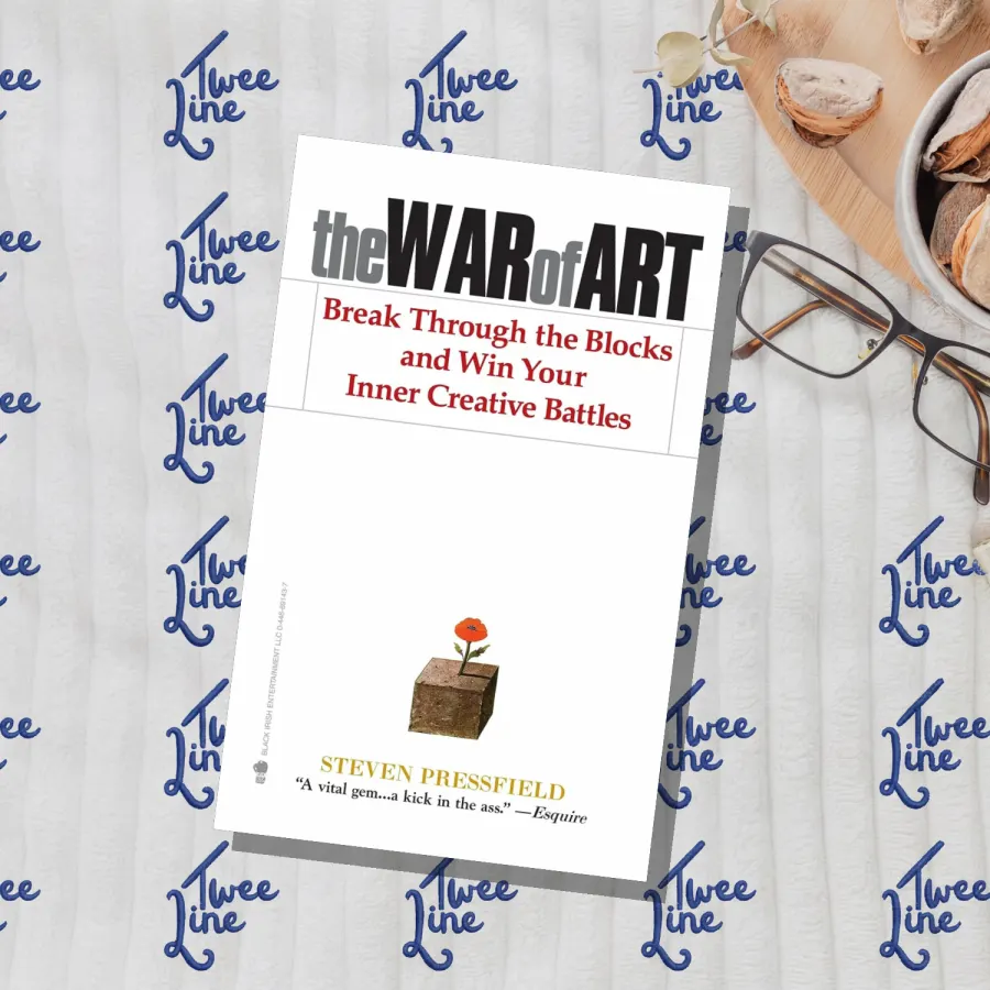 The War of Art: Break Through the Blocks and Win Your Inner Creative Battles by Steven Pressfield, front cover