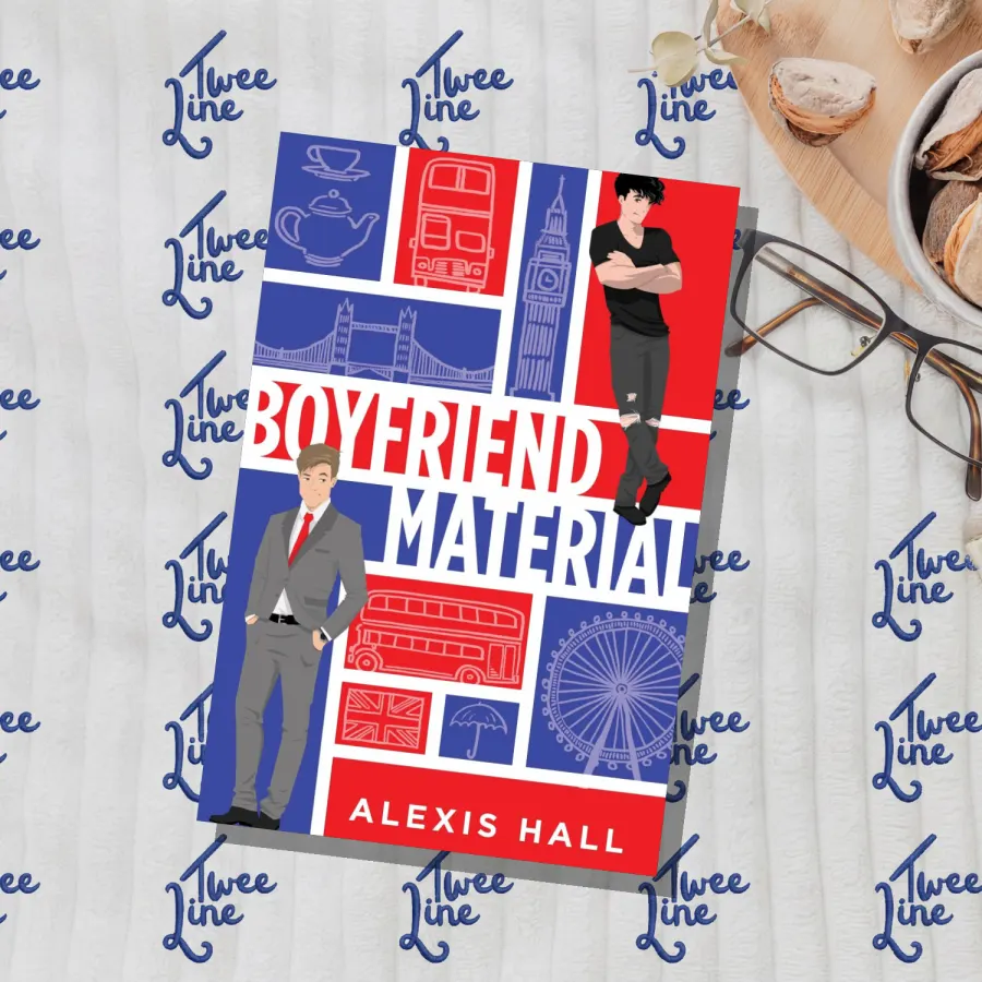 Boyfriend Material by Alexis Hall, front cover