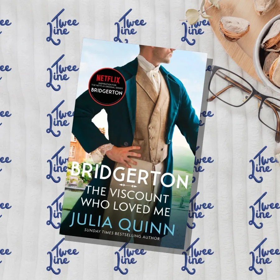 Bridgerton - The Viscount Who Loved Me by Julia Quinn, front cover
