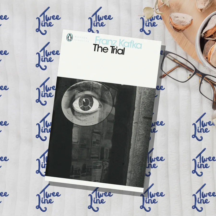 The Trial by Franz Kafka, front cover