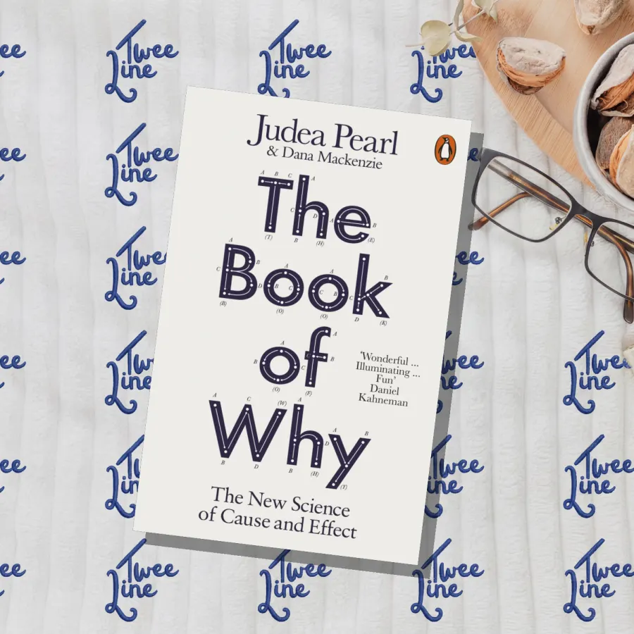 The Book of Why: The New Science of Cause and Effect by Dana Mackenzie, front cover