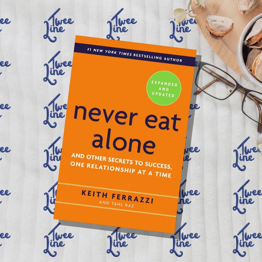 Never Eat Alone: And Other Secrets to Success, One Relationship at a Time (Hardcover) by Keith Ferrazzi, front cover