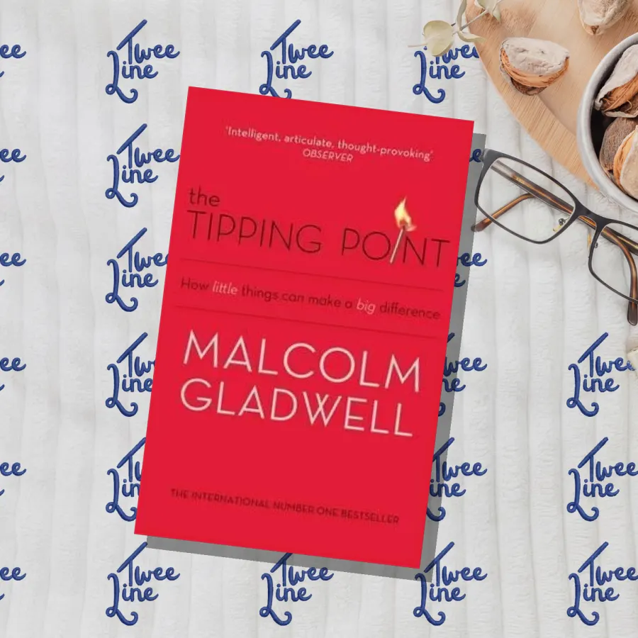 The Tipping Point: How Little Things Can Make a Big Difference by Malcolm Gladwell, front cover