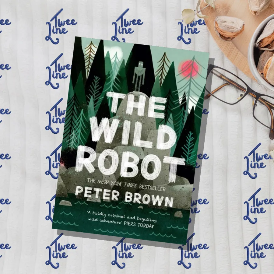 The Wild Robot by Peter Brown, front cover