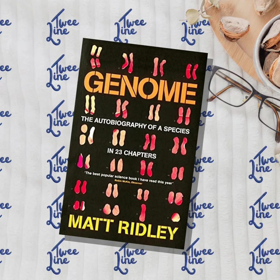 Genome: The Autobiography of a Species in 23 Chapters by Matt Ridley, front cover