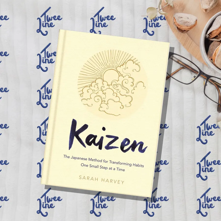 Kaizen: The Japanese Method for Transforming Habits, One Small Step at a Time by Sarah Harvey, front cover