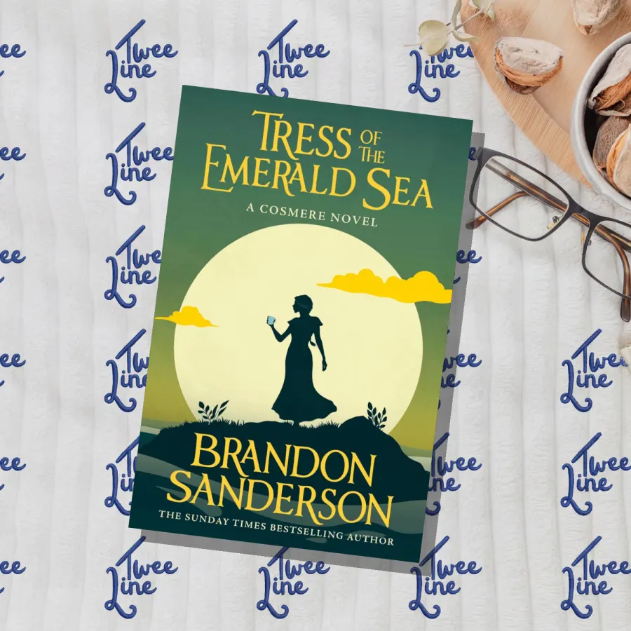 Tress of the Emerald Sea: A Cosmere Novel by Brandon Sanderson, front cover