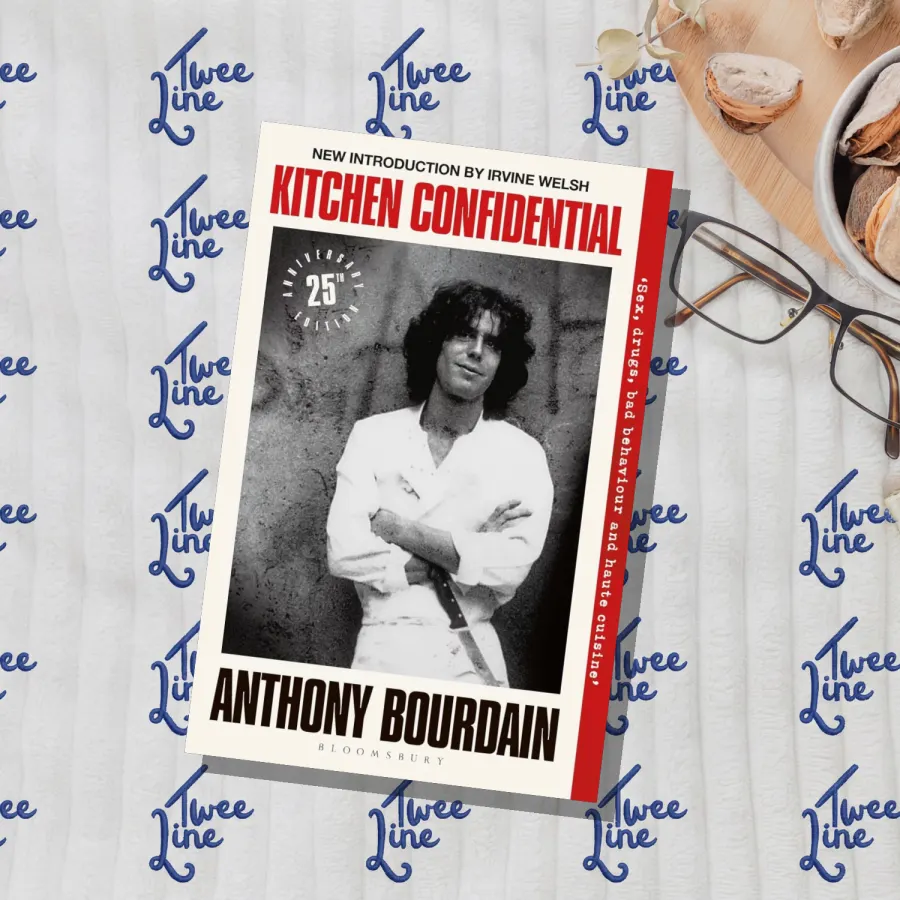 Kitchen Confidential by Anthony Bourdain, front cover