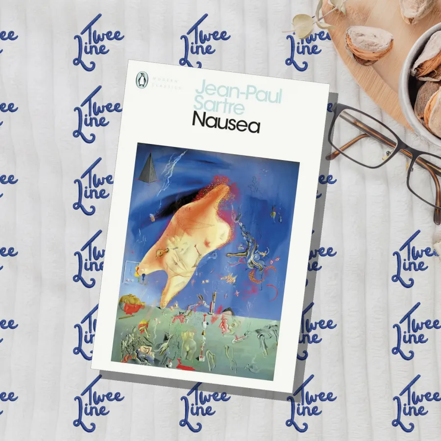 Nausea by Jean-Paul Sartre, front cover