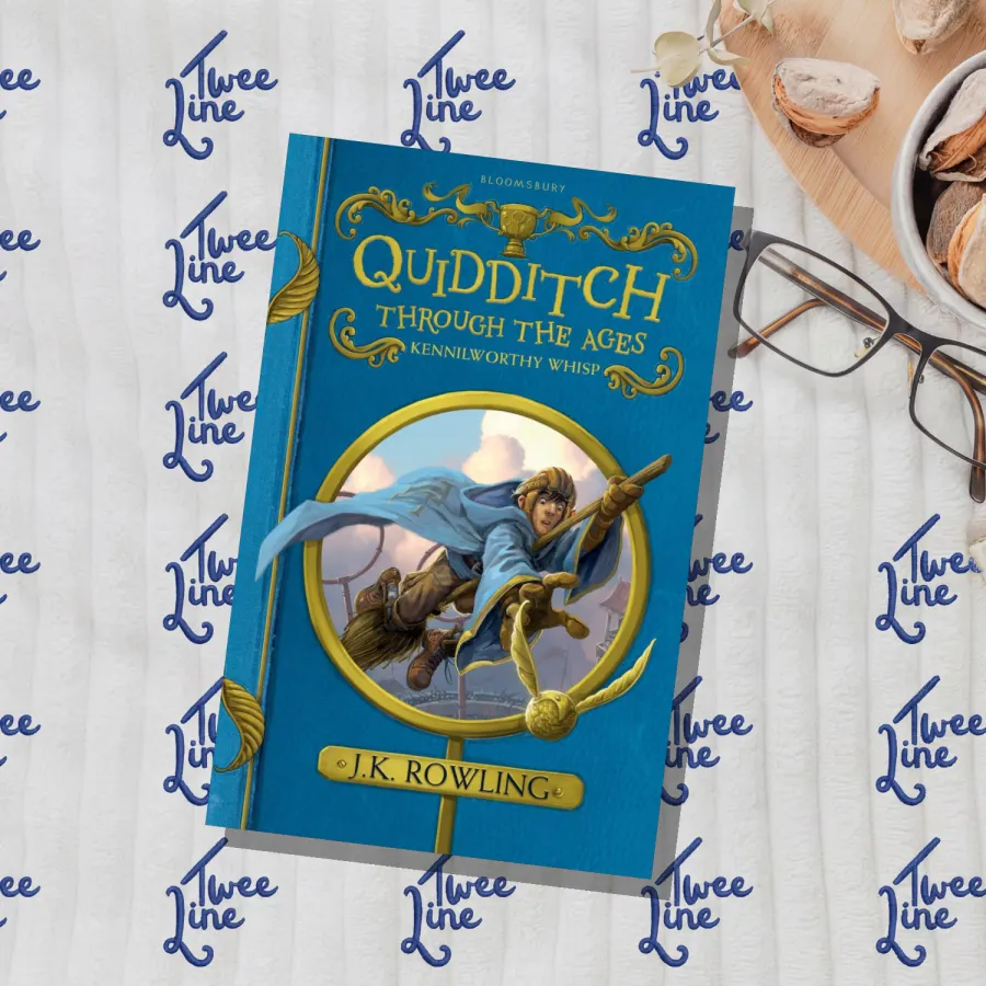 Quidditch Through the Ages by J.K. Rowling, front cover