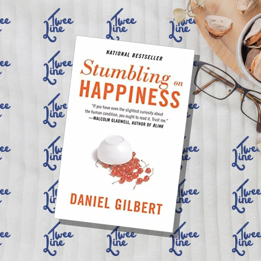 Stumbling on Happiness by Daniel Gilbert, front cover